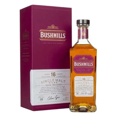 Whiskey Bushmills 16 Años Single Malt Irish 750 ml