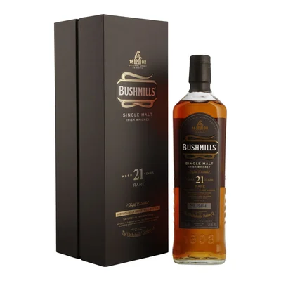 Whiskey Bushmills 21 Años Single Malt Irish 750 ml