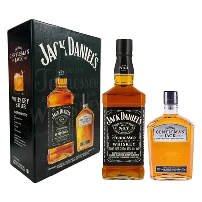 Whiskey Jack Daniels 1 L C/Gentleman 375 ml