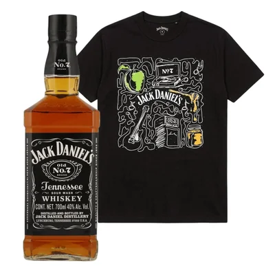 Whiskey Jack Daniel’s 700ml C/ Playera