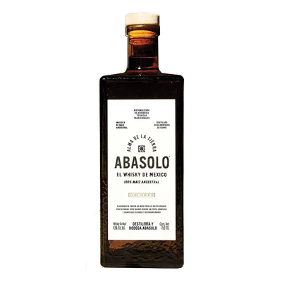 Whisky Abasolo Maíz Ancestral Mexicano 750 ml