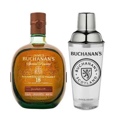Whisky Buchanan's 18 Años 750 Ml + Shaker Buchanan's