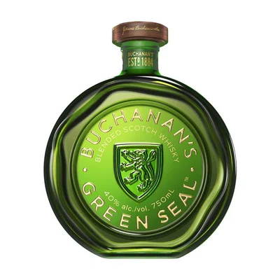 Whisky Buchanan's Green Seal Blended Scotch Sabor a Frutas Tropicales y Especias 750ml
