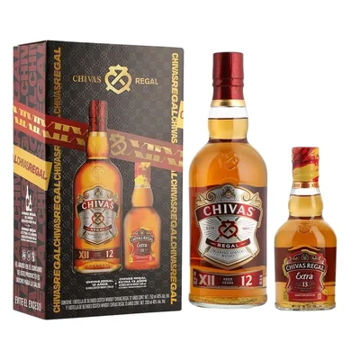 Whisky Chivas Regal 12 A 750 ml C/Extra 200 ml