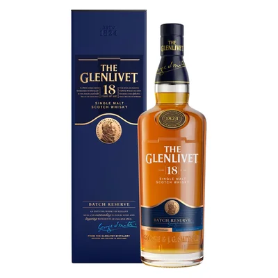Whisky The Glenlivet 18 Años 700 ml.