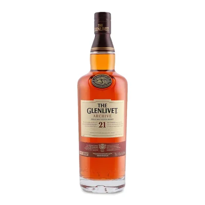 Whisky The Glenlivet Single Malt 21 Años 700 ml